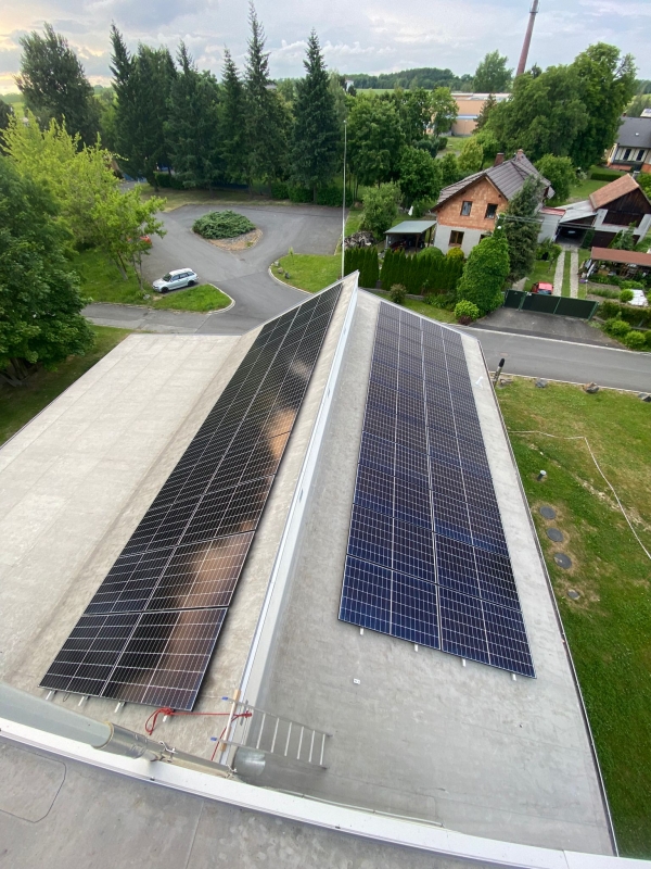 Snížení energetické náročnosti veřejných budov v městysu Litultovice propojením 2 objektů s využitím OZE a KVET