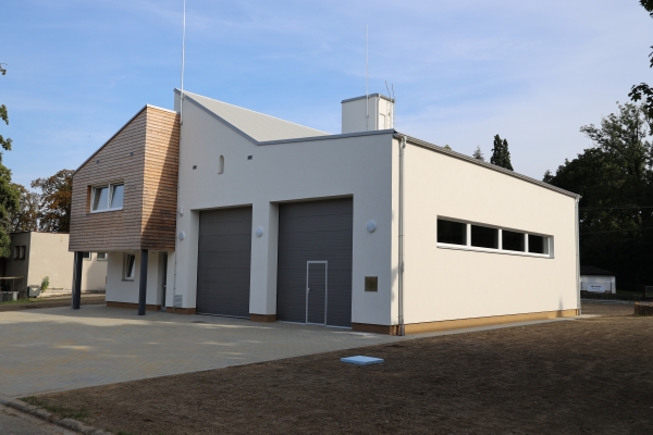Požární zbrojnice a centrum krizového řízení obce Litultovice
